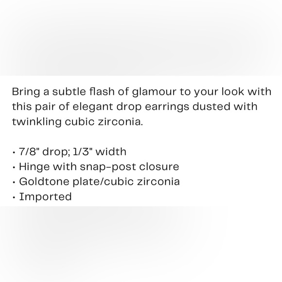 Kate Spade Drop Huggie Hoop Earrings Light Blue NWT - Picture 5 of 5